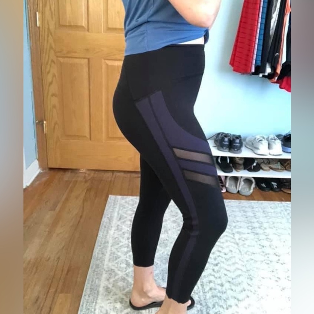 Zyia Black Mesh Luxe 7/8 24” (6-8)